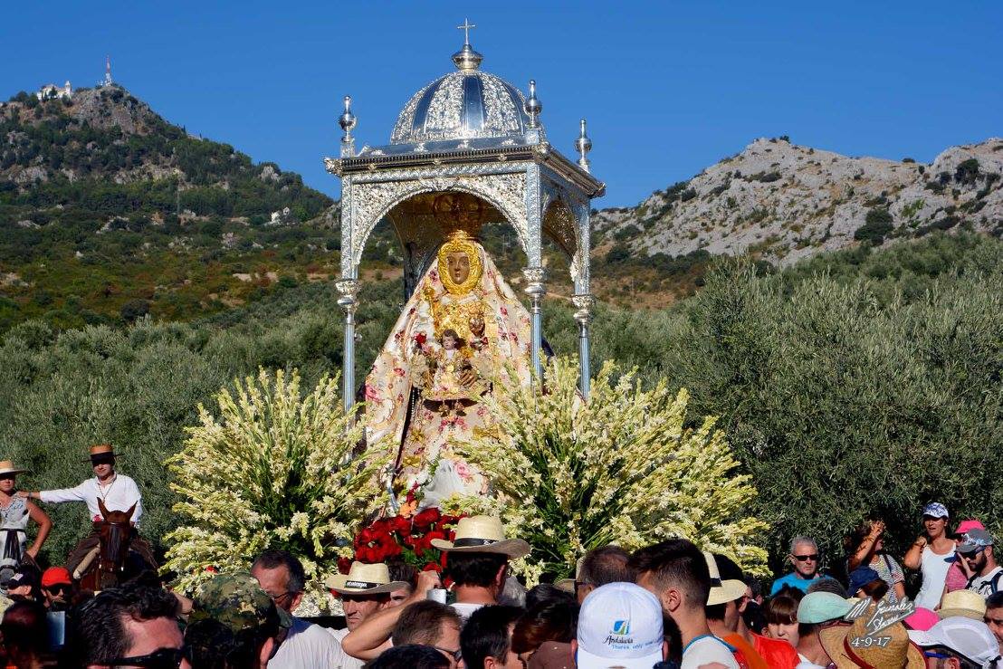 Fotos de la «Baja» de la Virgen de la Sierra 2017